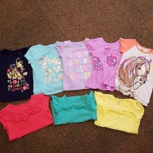 2T Girls Tshirt Bundle